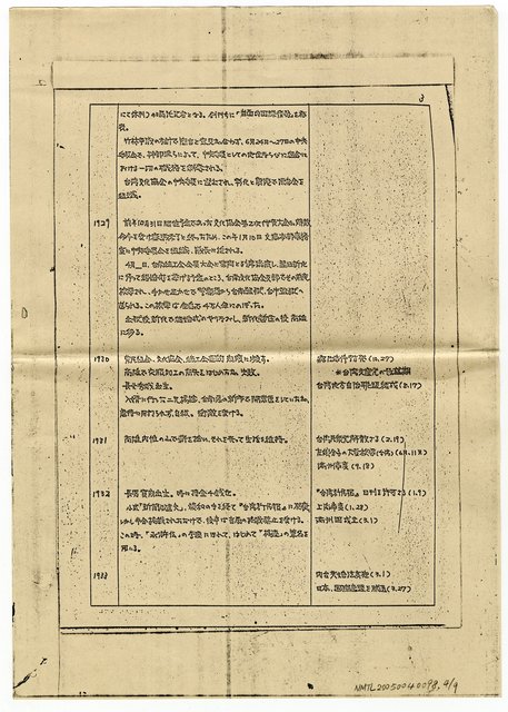 主要名稱：楊貴氏略年譜圖檔，第5張，共10張