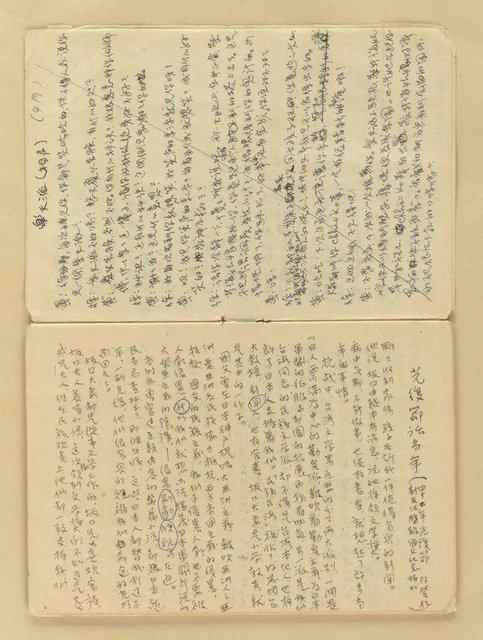 主要名稱：新生筆記簿（1952~1955）圖檔，第5張，共33張