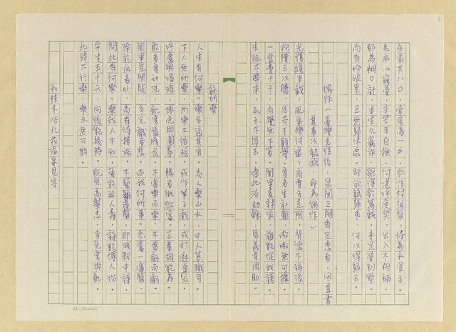 主要名稱：潛園詩鈔（一）圖檔，第28張，共50張