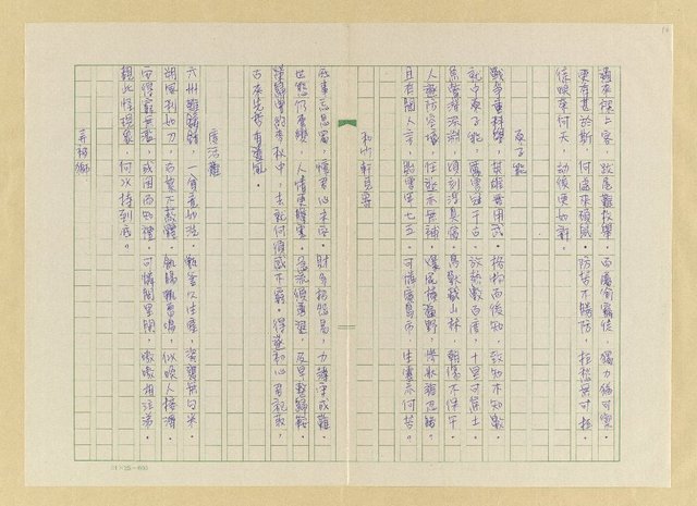 主要名稱：潛園詩鈔（一）圖檔，第32張，共50張