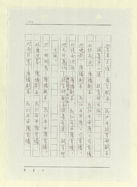 主要名稱：山東人在台灣-文學篇（二）圖檔，第54張，共166張