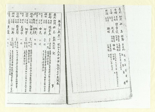 主要名稱：晴園年譜中卷原本（影本）圖檔，第12張，共18張