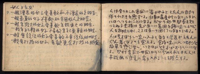 主要名稱：台灣新報青年版〈逞しき群像〉小說備忘錄圖檔，第26張，共29張