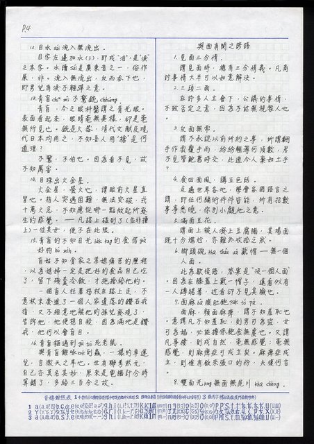 主要名稱：與人體有關之諺語圖檔，第5張，共9張