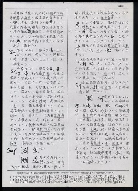 主要名稱：臺灣漢語辭典 s（手抄稿影本） 圖檔，第77張，共135張