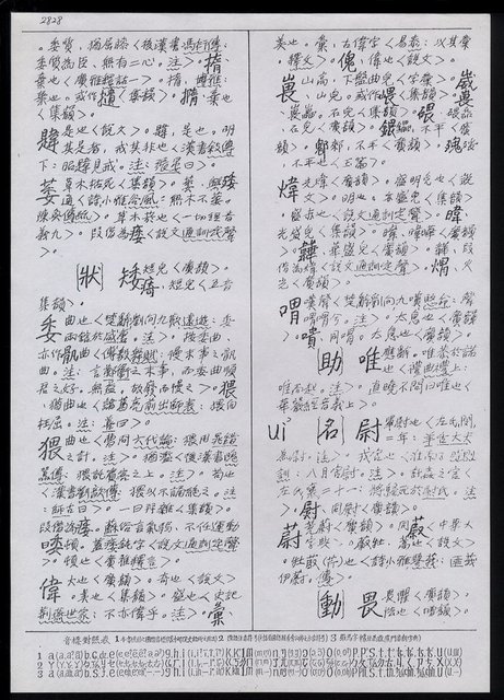 主要名稱：臺灣漢語辭典 u（手抄稿影本） 圖檔，第43張，共63張