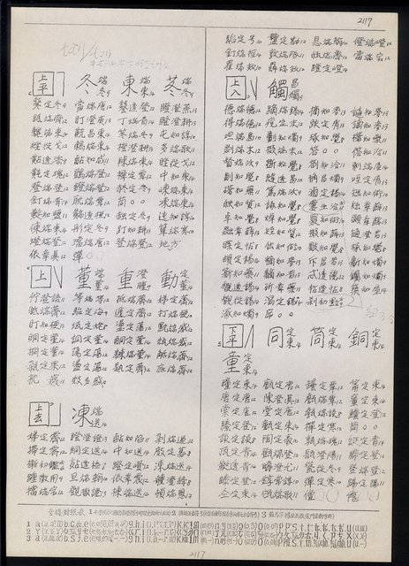 主要名稱：臺灣漢語辭典 t（Ⅰ）（手抄稿影本）圖檔，第37張，共110張