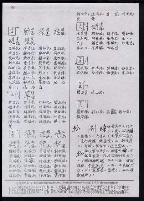 主要名稱：臺灣漢語辭典 t‘s（手抄稿影本） 圖檔，第61張，共88張