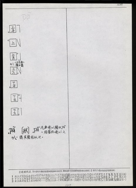 主要名稱：臺灣漢語辭典 P （1）（手抄稿影本） 圖檔，第11張，共92張