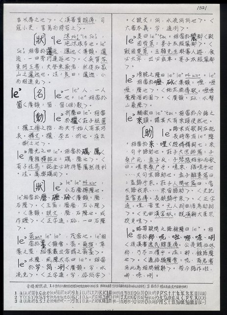 主要名稱：臺灣漢語辭典 L（1）（手抄稿影本） 圖檔，第56張，共109張