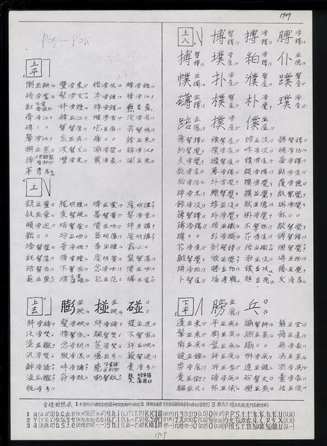 主要名稱：臺灣漢語辭典正文 P’（2）圖檔，第25張，共64張