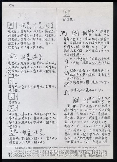 主要名稱：臺灣漢語辭典 P（2）（手抄稿影本） 圖檔，第36張，共92張