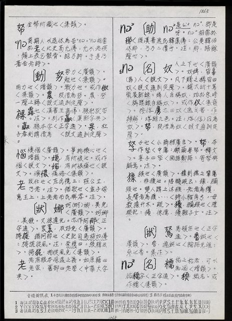 主要名稱：臺灣漢語辭典 N（手抄稿影本） 圖檔，第38張，共43張