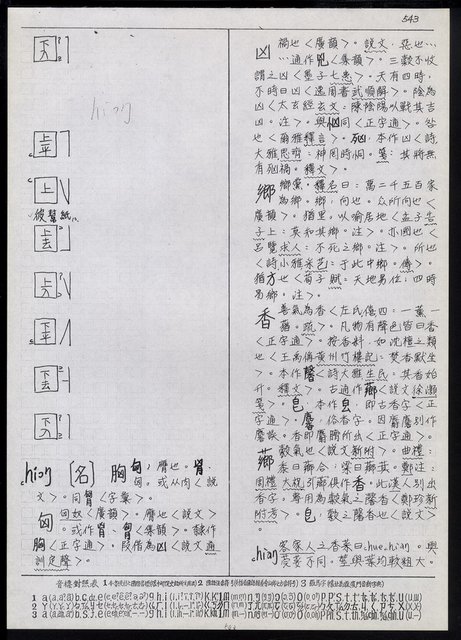 主要名稱：臺灣漢語辭典 h（2）（手抄稿影本） 圖檔，第32張，共92張