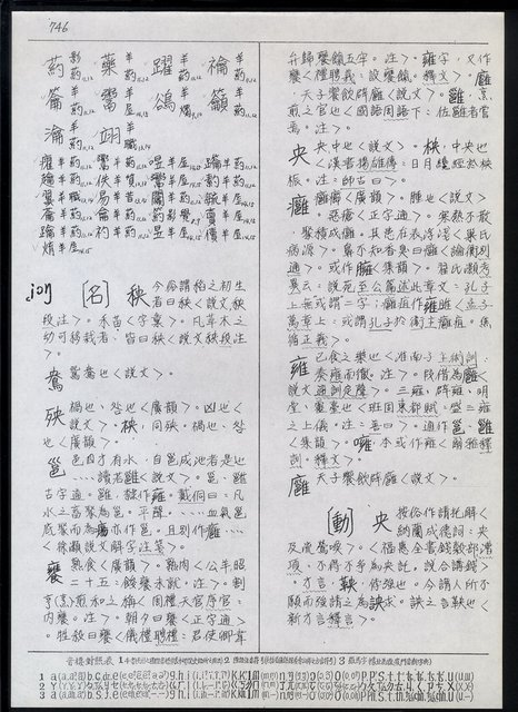 主要名稱：臺灣漢語辭典 i（手抄稿影本） 圖檔，第51張，共110張