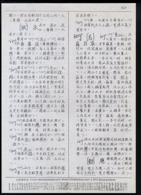 主要名稱：臺灣漢語辭典 i（手抄稿影本） 圖檔，第70張，共110張