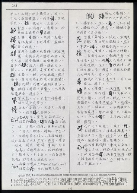 主要名稱：臺灣漢語辭典 ɕ（手抄稿影本）圖檔，第52張，共128張