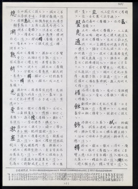 主要名稱：臺灣漢語辭典 ɕ（手抄稿影本）圖檔，第85張，共128張