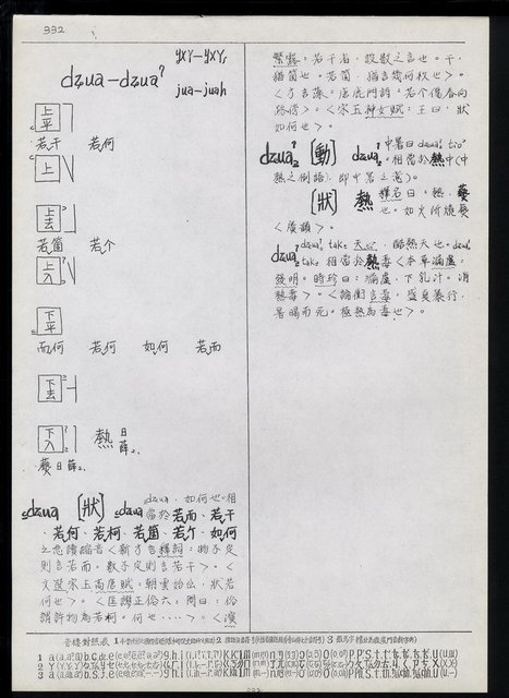 主要名稱：臺灣漢語辭典 dʑ（手抄稿影本）圖檔，第40張，共43張