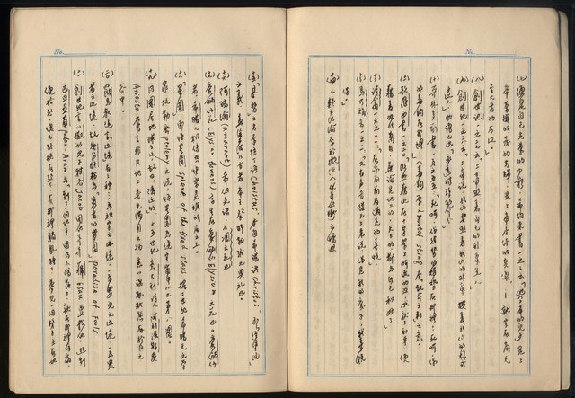 主要名稱：「世界名著選摘（部份）」張默手抄本圖檔，第8張，共79張