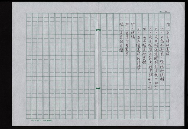 主要名稱：吳昌碩的生平及其藝術之硏究圖檔，第3張，共128張