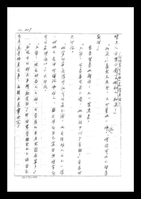 主要名稱：紅塵手稿影本（二）圖檔，第75張，共503張