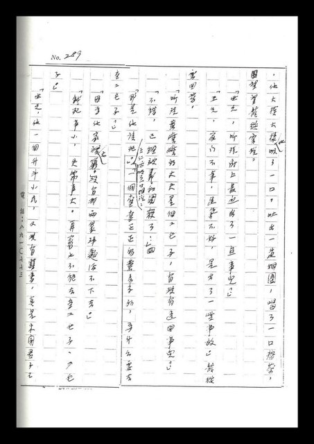 主要名稱：紅塵手稿影本（二）圖檔，第235張，共503張