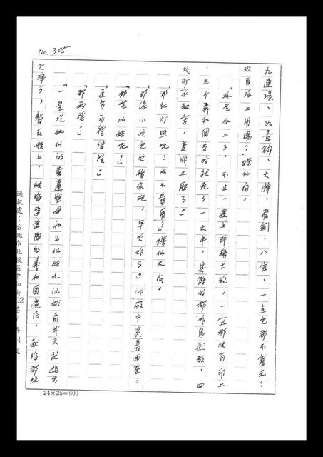 主要名稱：紅塵手稿影本（二）圖檔，第266張，共503張