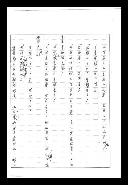 主要名稱：紅塵手稿影本（二）圖檔，第468張，共503張