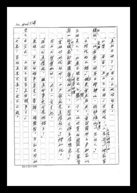 主要名稱：紅塵手稿影本（六）圖檔，第24張，共308張