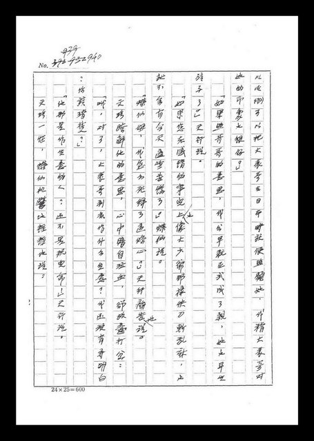 主要名稱：紅塵手稿影本（六）圖檔，第36張，共308張