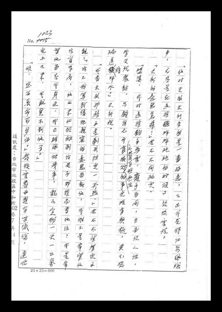 主要名稱：紅塵手稿影本（六）圖檔，第201張，共308張