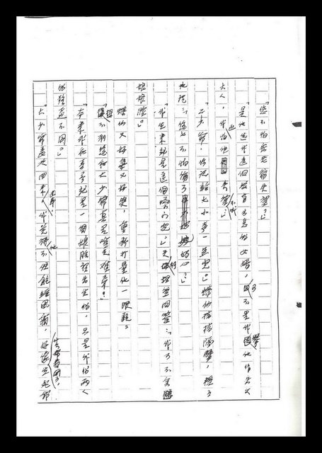 主要名稱：紅塵手稿影本（六）圖檔，第208張，共308張