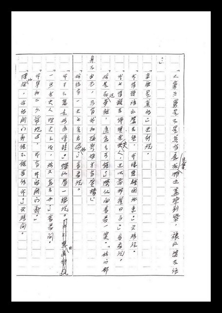 主要名稱：紅塵手稿影本（六）圖檔，第305張，共308張