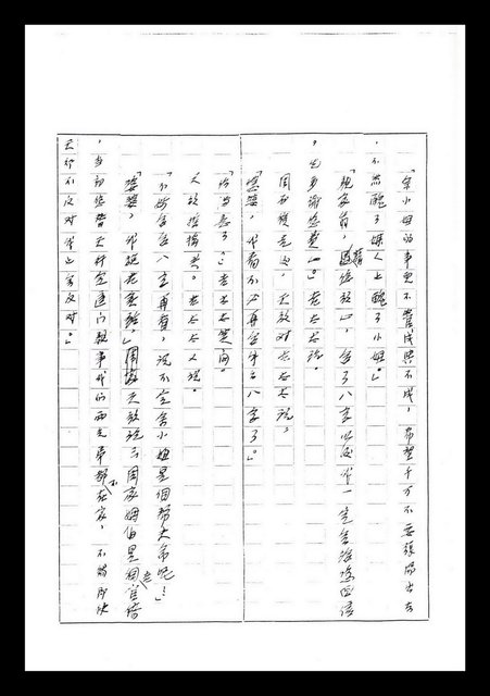 主要名稱：紅塵手稿影本（七）圖檔，第153張，共419張