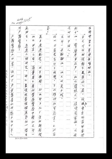主要名稱：紅塵手稿影本（七）圖檔，第255張，共419張