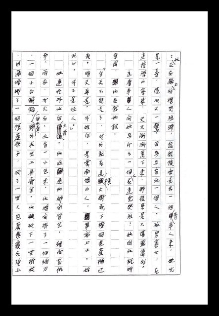 主要名稱：紅塵手稿影本（八）圖檔，第615張，共628張