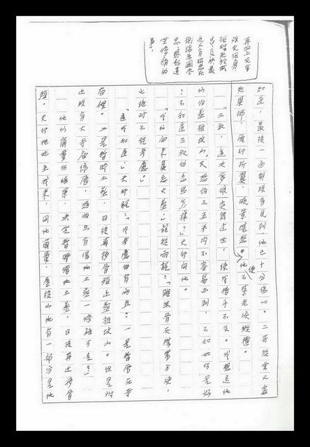 主要名稱：紅塵手稿影本（九）圖檔，第77張，共491張