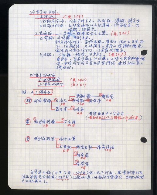 主要名稱：中國思想史講授大綱等圖檔，第71張，共106張