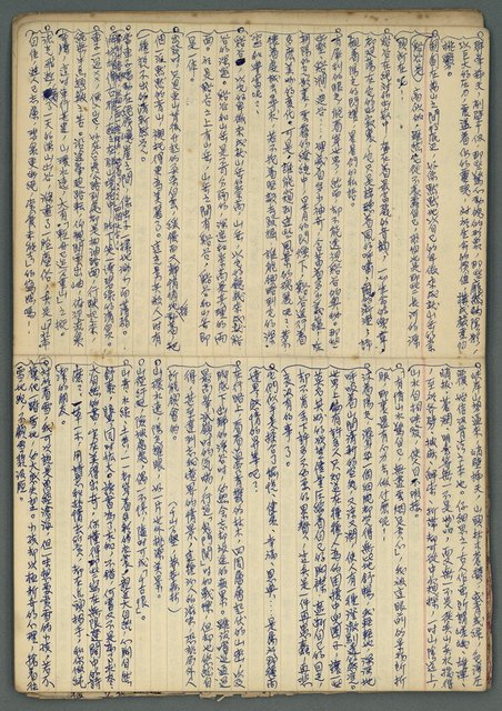 主要名稱：讀書筆記及東部風土記述等雜抄（九十多歲…）圖檔，第3張，共33張