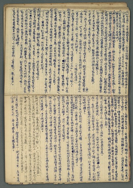 主要名稱：讀書筆記及東部風土記述等雜抄（九十多歲…）圖檔，第16張，共33張