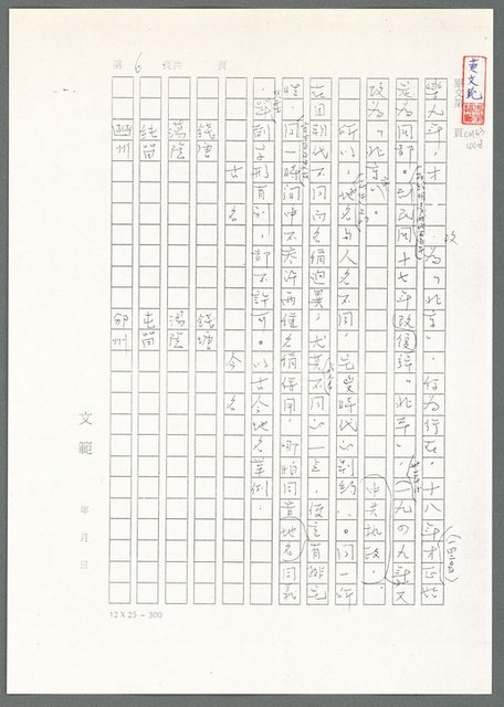 主要名稱：萬古蘆溝橋稿（影本）/劃一題名：萬古蘆溝橋—歷史上的一百二十五位證人圖檔，第50張，共139張
