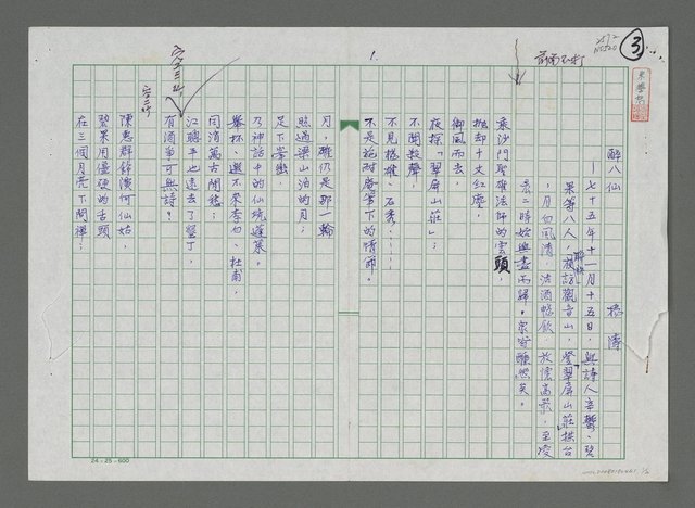 主要名稱：醉八仙圖檔，第1張，共3張