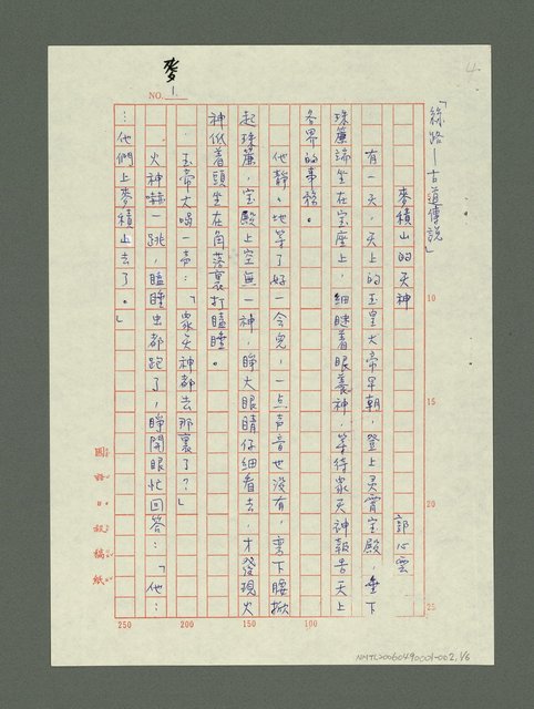 主要名稱：絲路古道傳說－麥積山的天神圖檔，第2張，共7張