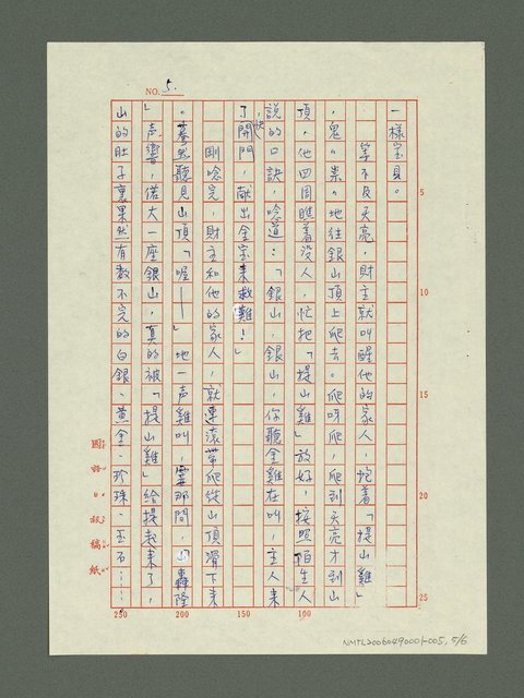 主要名稱：絲路古道傳說－銀山寳藏圖檔，第6張，共7張