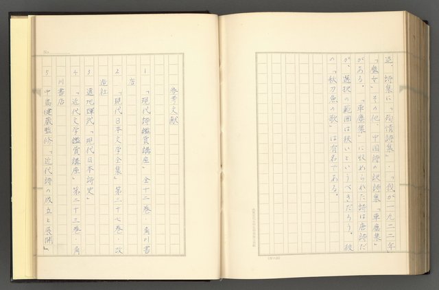 主要名稱：日本現代詩の史的考察（上）圖檔，第275張，共277張