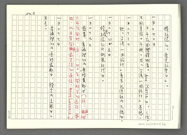 翻譯名稱：﹝日記﹞資料輯〈9〉〈10〉圖檔，第7張，共7張