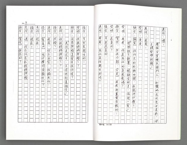 主要名稱：電視劇本（影本）圖檔，第13張，共167張