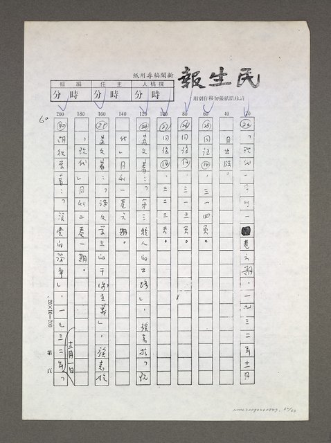 主要名稱：自由人、第三種人論戰經緯（影本）圖檔，第62張，共63張