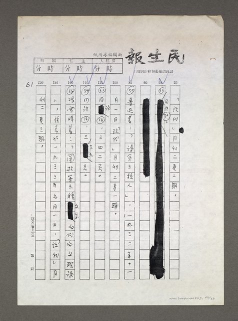 主要名稱：自由人、第三種人論戰經緯（影本）圖檔，第63張，共63張